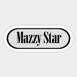 Mazzy Star // Fanmade Sticker